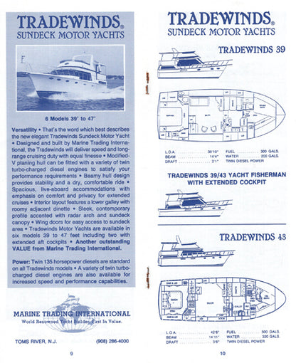 Marine Trading 1993 Brochure