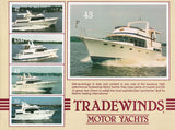 Tradewinds 1989 Motor Yacht Brochure