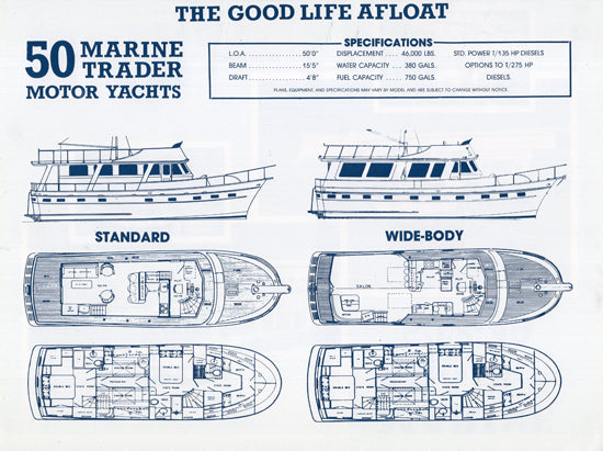 Marine Trader 49 & 50 Brochure