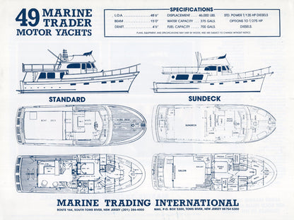 Marine Trader 49 & 50 Brochure