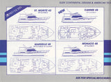 Med Yachts 1988 Motor Yacht Brochure