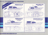 Med Yachts 1988 Motor Yacht Brochure