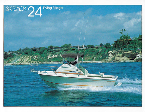 Skipjack 24 Flying Bridge Brochure