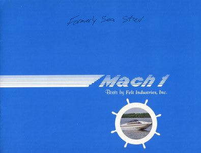 Mach 1 One 1980s Brochure