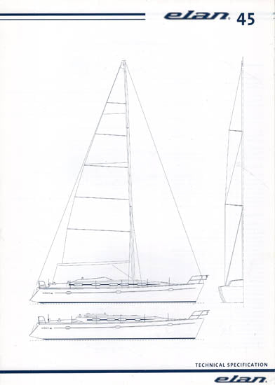 Elan 45 Specification Brochure