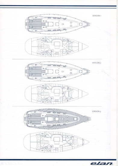 Elan 45 Specification Brochure