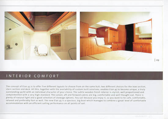 Elan 45 Brochure