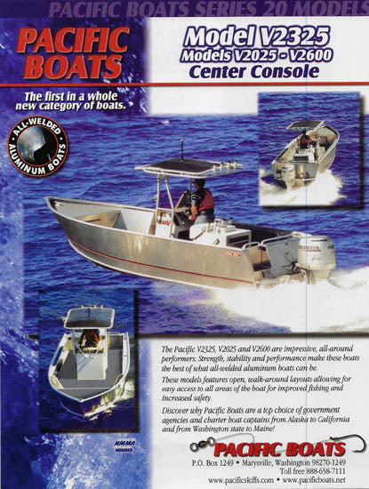Pacific V2325 / V2025 / V2600 Brochure
