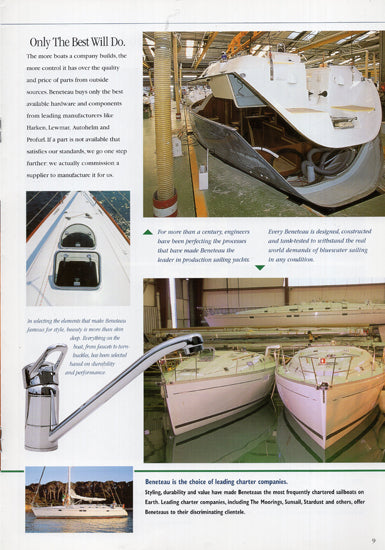 Beneteau 1999 Company Brochure