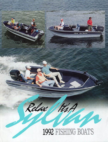 Sylvan 1992 Fishing Brochure