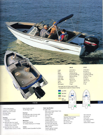 Starcraft 1999 Sport & Fishing Brochure