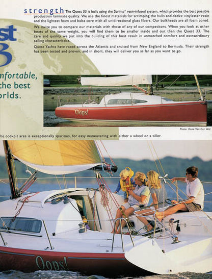 Holby Quest 33 Brochure Package