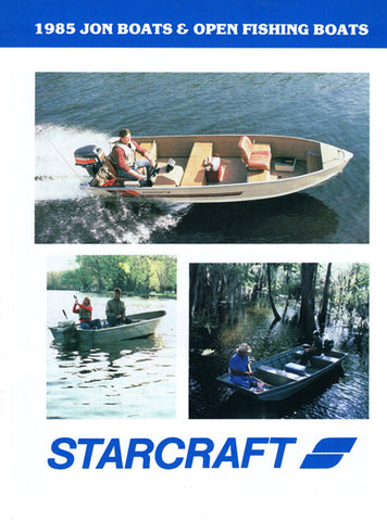 Starcraft 1985 Fishing & Jon Brochure
