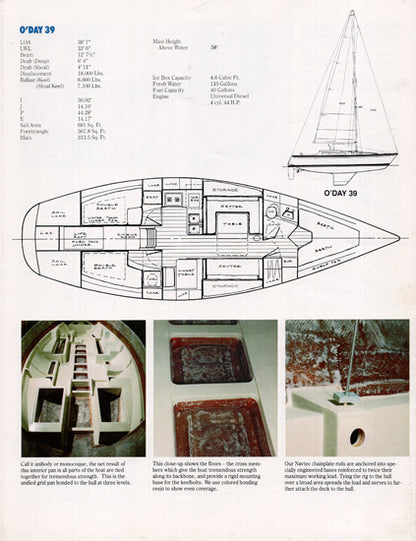 O'Day 39 Brochure
