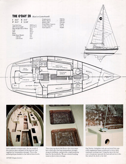 O'Day 28 Mark II Brochure