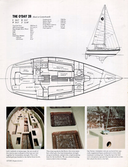 O'Day 28 Mark II Brochure