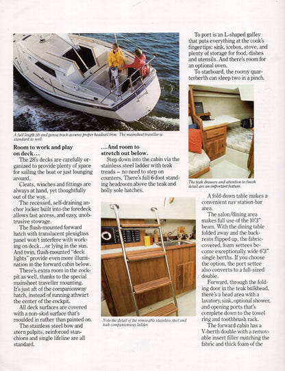 O'Day 28 Mark II Brochure