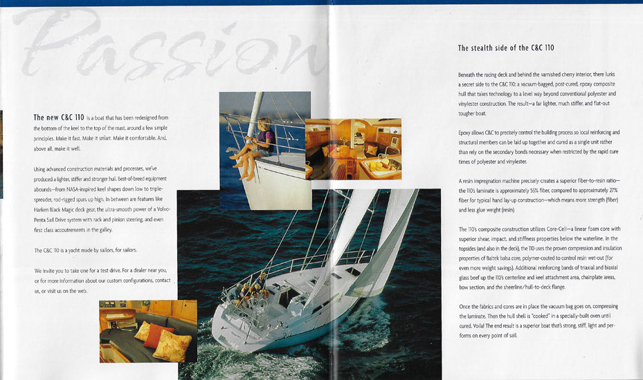 C&C 110 Poster Brochure
