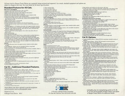 Cal 31 Brochure