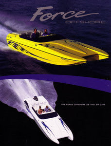 Force Offshore 26 & 29 Cat Brochure Package