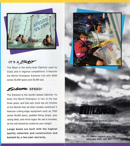 Lange Optimist Brochure