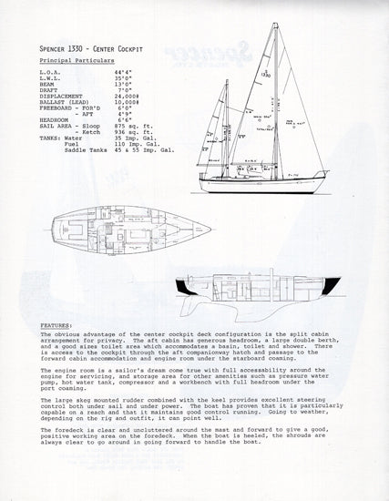 Spencer 1330 [44'] Brochure