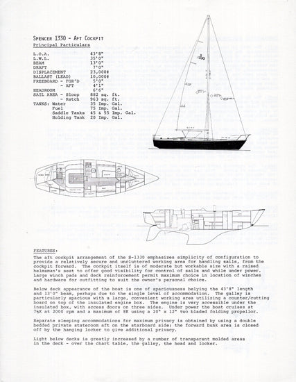 Spencer 1330 [44'] Brochure