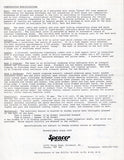 Spencer S-34 Brochure