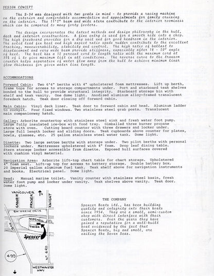 Spencer S-34 Brochure