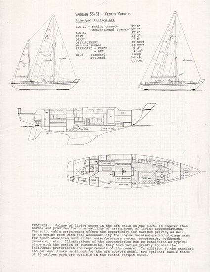 Spencer S-51 / S-53 Brochure