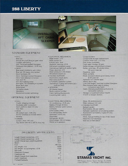 Stamas 288 Liberty Brochure