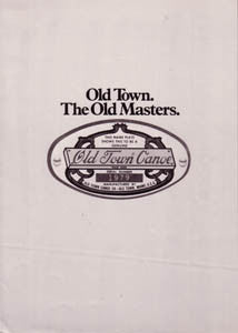 Old Town 1979 Brochure