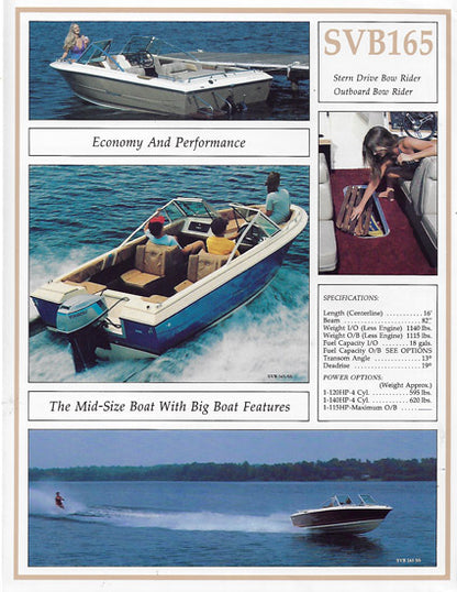 Stingray 1984 Brochure