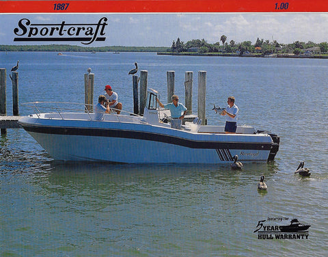 Sport Craft 1987 Brochure