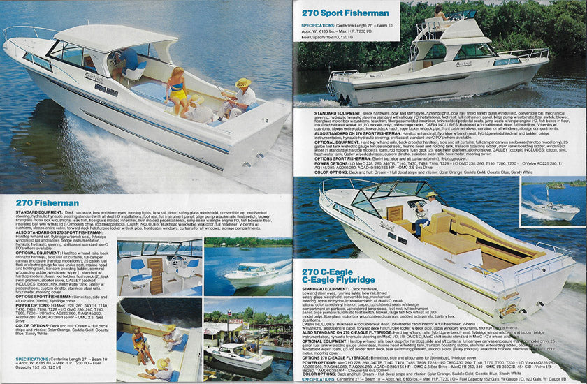 Sport Craft 1982 Brochure