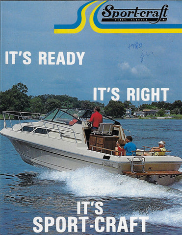 Sport Craft 1984 Brochure