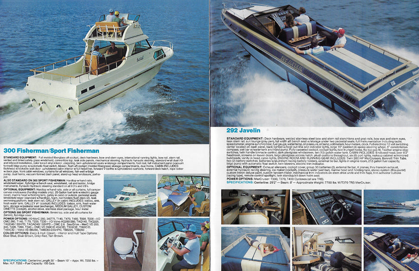 Sport Craft 1980s Brochure