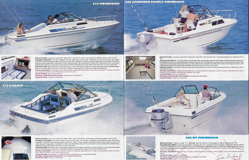 Sport Craft 1980s Brochure