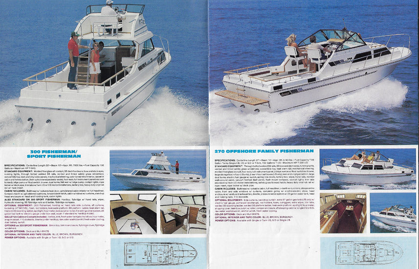 Sport Craft 1980s Brochure