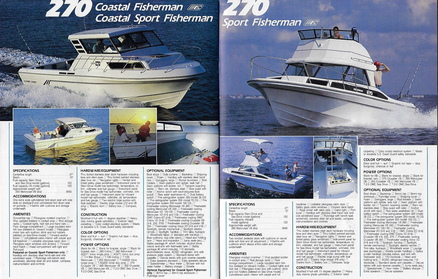 Sport Craft 1989 Brochure – SailInfo I boatbrochure.com Sport Craft 1989 Brochure – SailInfo I boatbrochure.com
