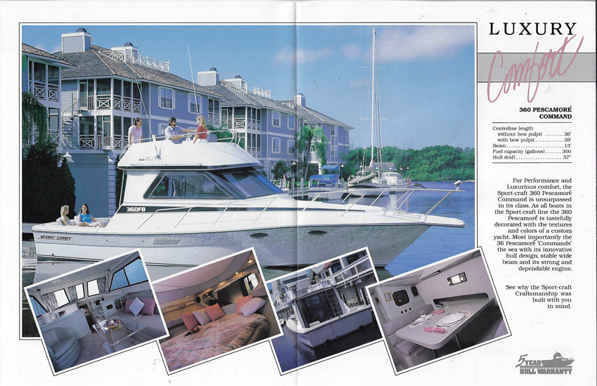 Sport Craft 360 Pescamore Combo Brochure