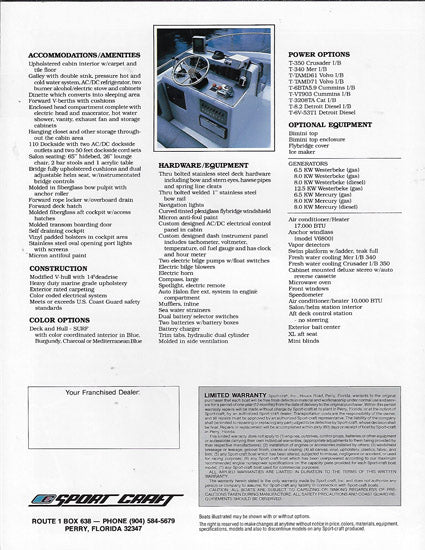Sport Craft 360 Pescamore Combo Brochure
