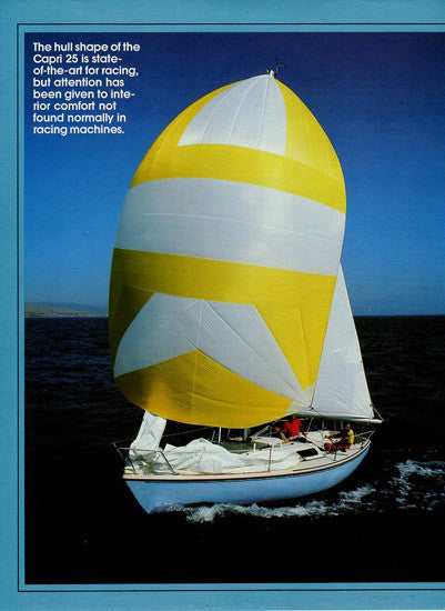 Catalina Capri 25 Sea Magazine Reprint Brochure