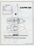 Catalina Capri 25 Sea Magazine Reprint Brochure