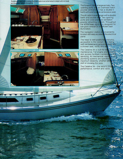 Catalina 34 Brochure