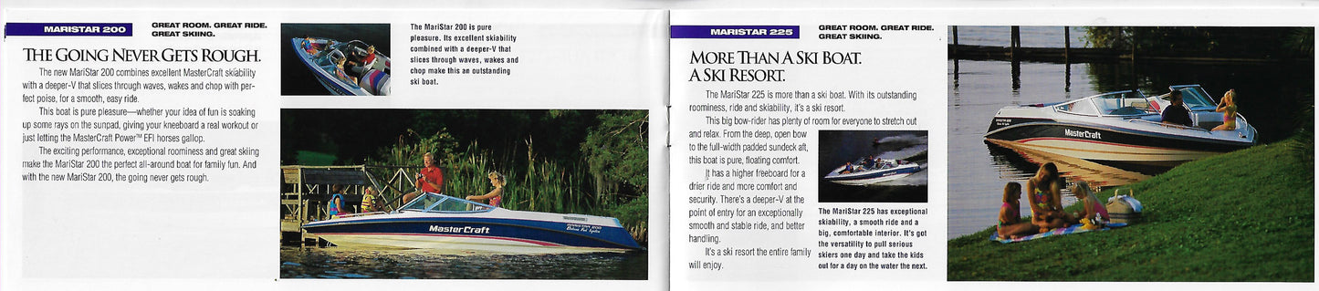 Mastercraft 1994 Full Line Brochure