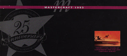 Mastercraft Magazine Mastercraft 1993 Full Line Brochure – SailInfo I boatbrochure.com