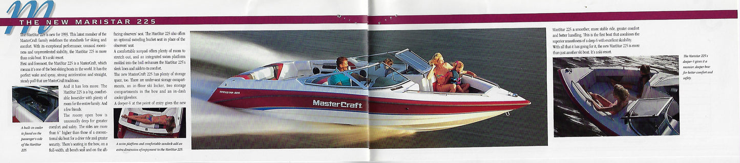 Mastercraft 1993 Full Line Brochure
