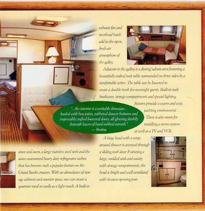 Grand Banks Eastbay 38 Brochure