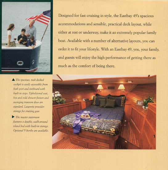 Grand Banks Eastbay 49HX Brochure